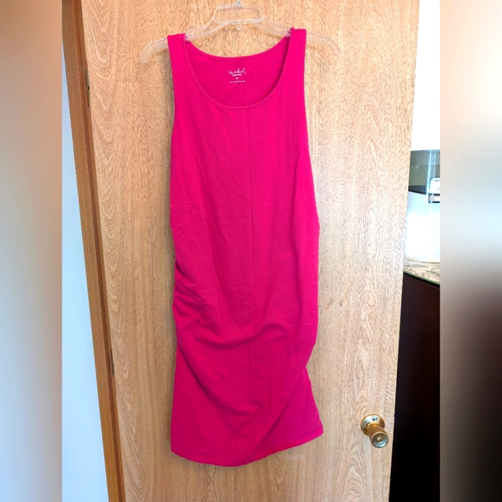 Hot Pink Isabel Maternity Dress